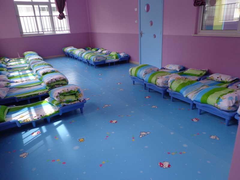 湖北省十堰市東方國際幼兒園地板