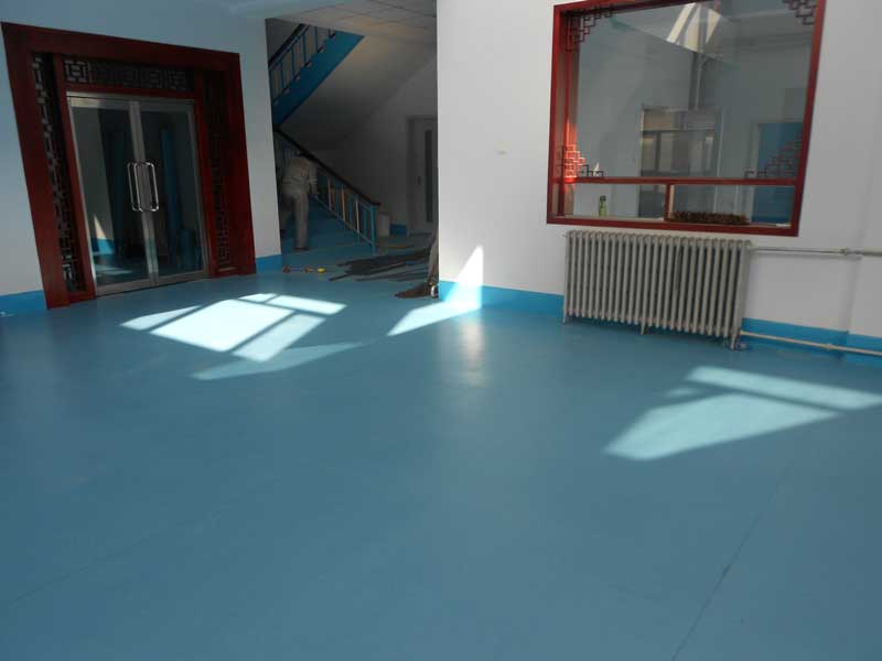 地板膠生產廠家_醫院專用塑膠地板簡介