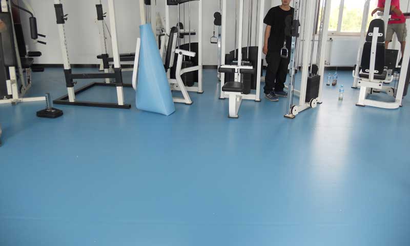 北京朝陽區公安分局健身房地板